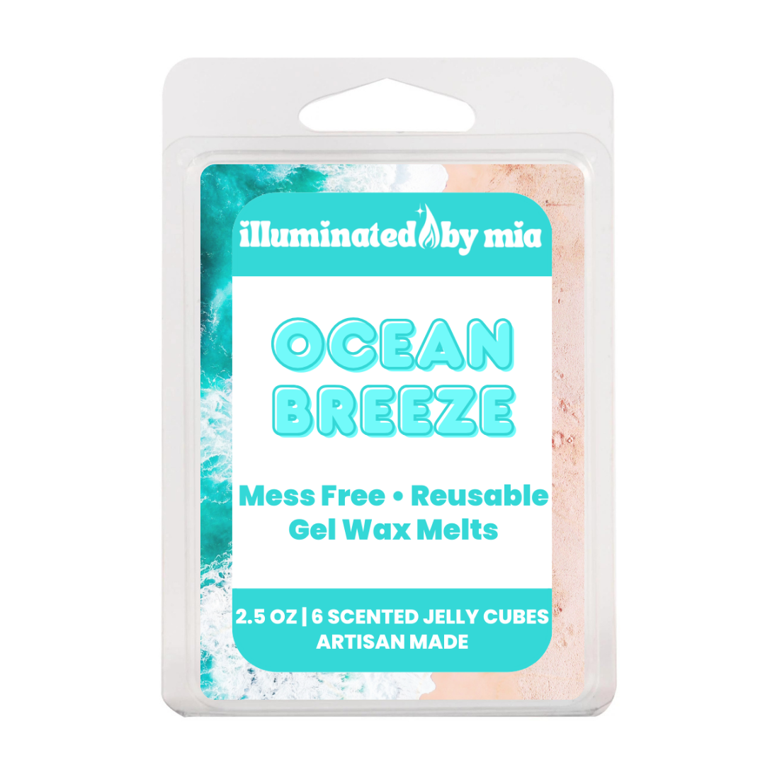 Ocean Breeze Gel Wax Melts – illuminatedbymia Ocean Breeze Gel Wax Melts – illuminatedbymia
