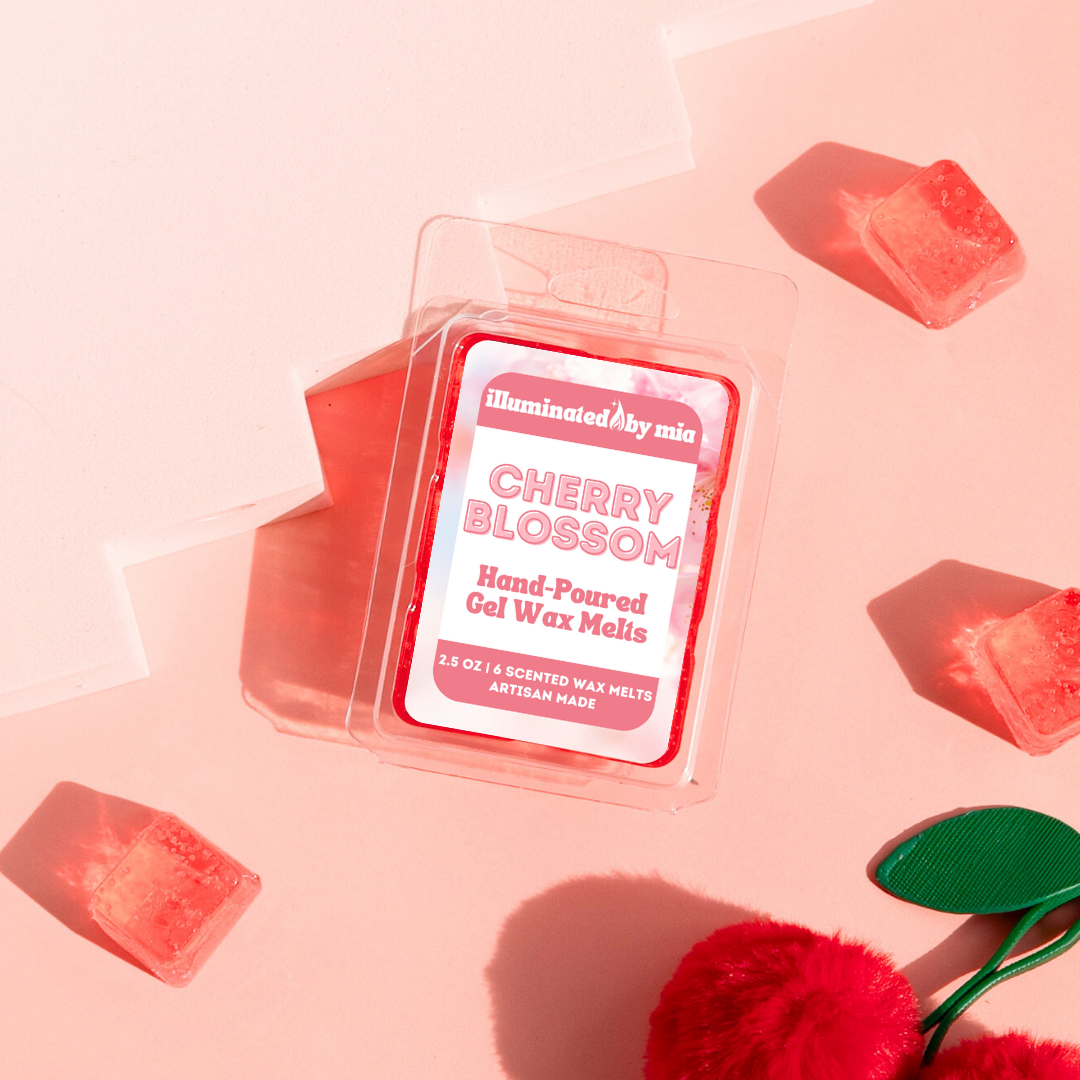 Cherry Blossom Gel Wax Melts – illuminatedbymia