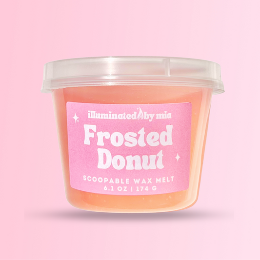 Frosted Donut Scoopable Wax Melt