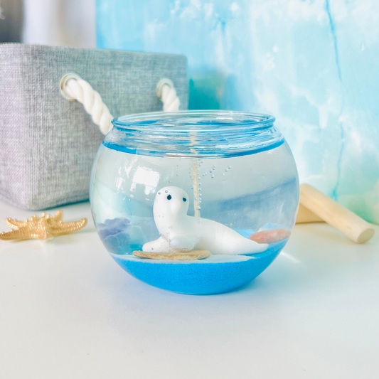 Ocean Seal Candle