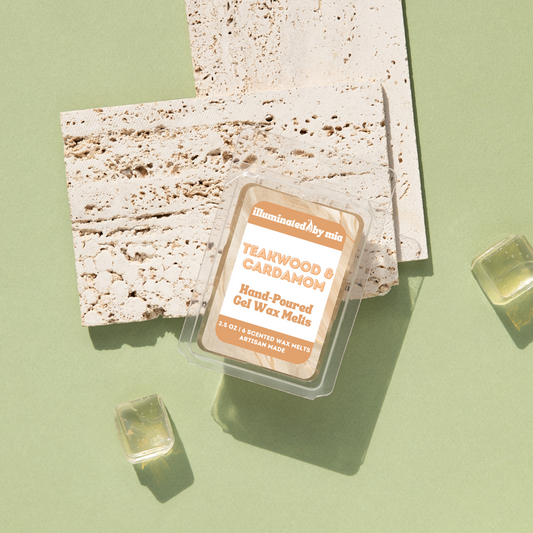 Teakwood & Cardamom Gel Wax Melts