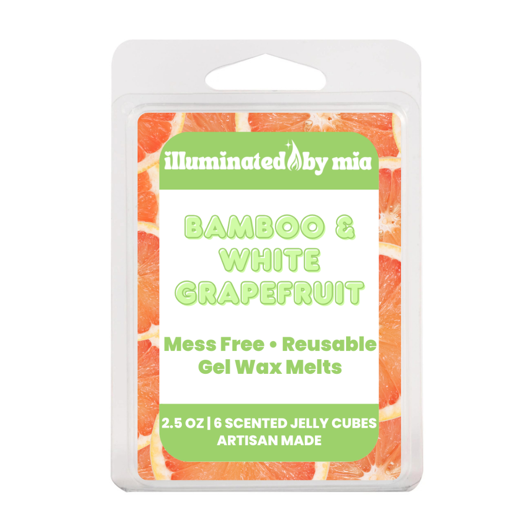 Bamboo & White Grapefruit Gel Wax Melts