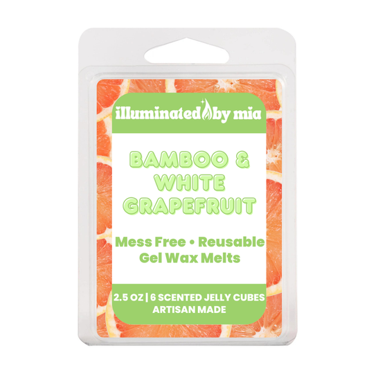 Bamboo & White Grapefruit Gel Wax Melts