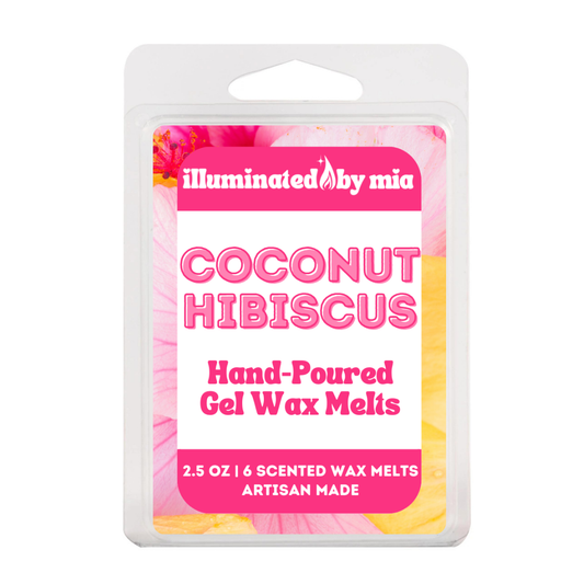 Coconut Hibiscus Gel Wax Melts
