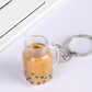 Mini Iced Boba Coffee Keychain