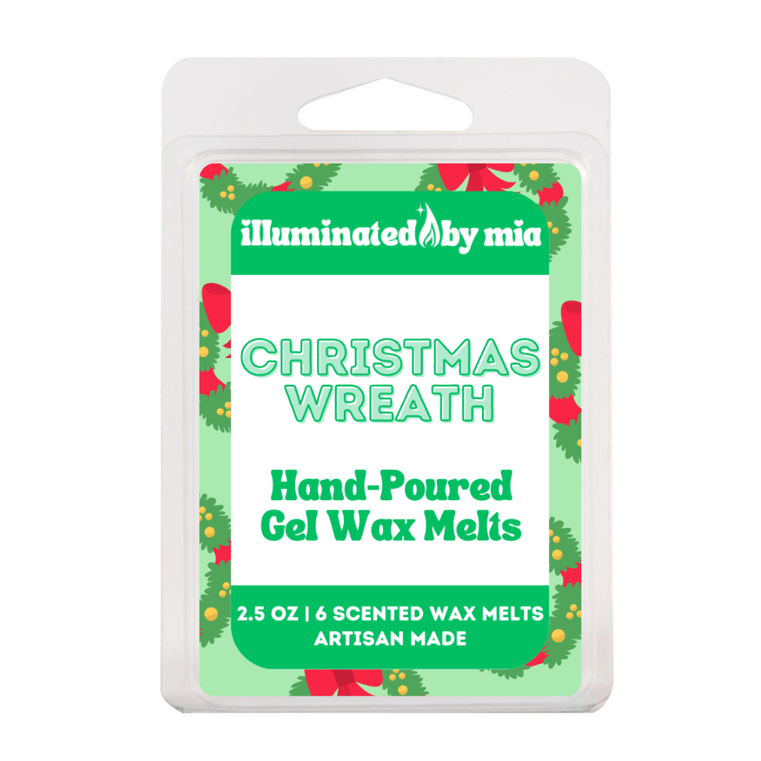 Christmas Wreath Gel Wax Melts
