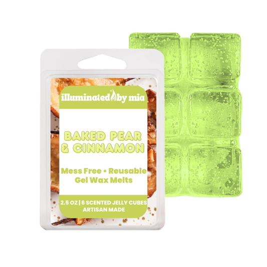 Baked Pear & Cinnamon Gel Wax Melts