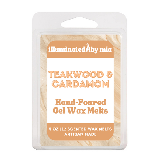 Jumbo Sized Teakwood & Cardamom Wax Melts