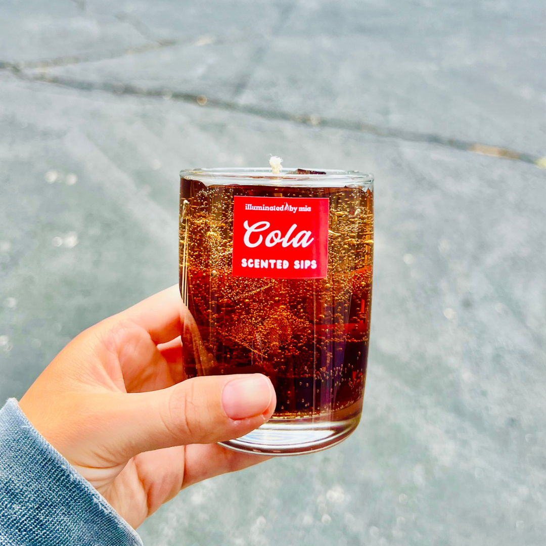 Scented Sips Cola Candle