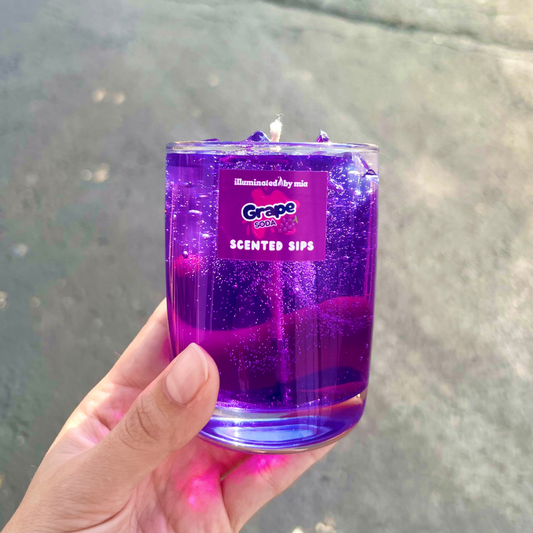 Scented Sips Grape Soda Candle