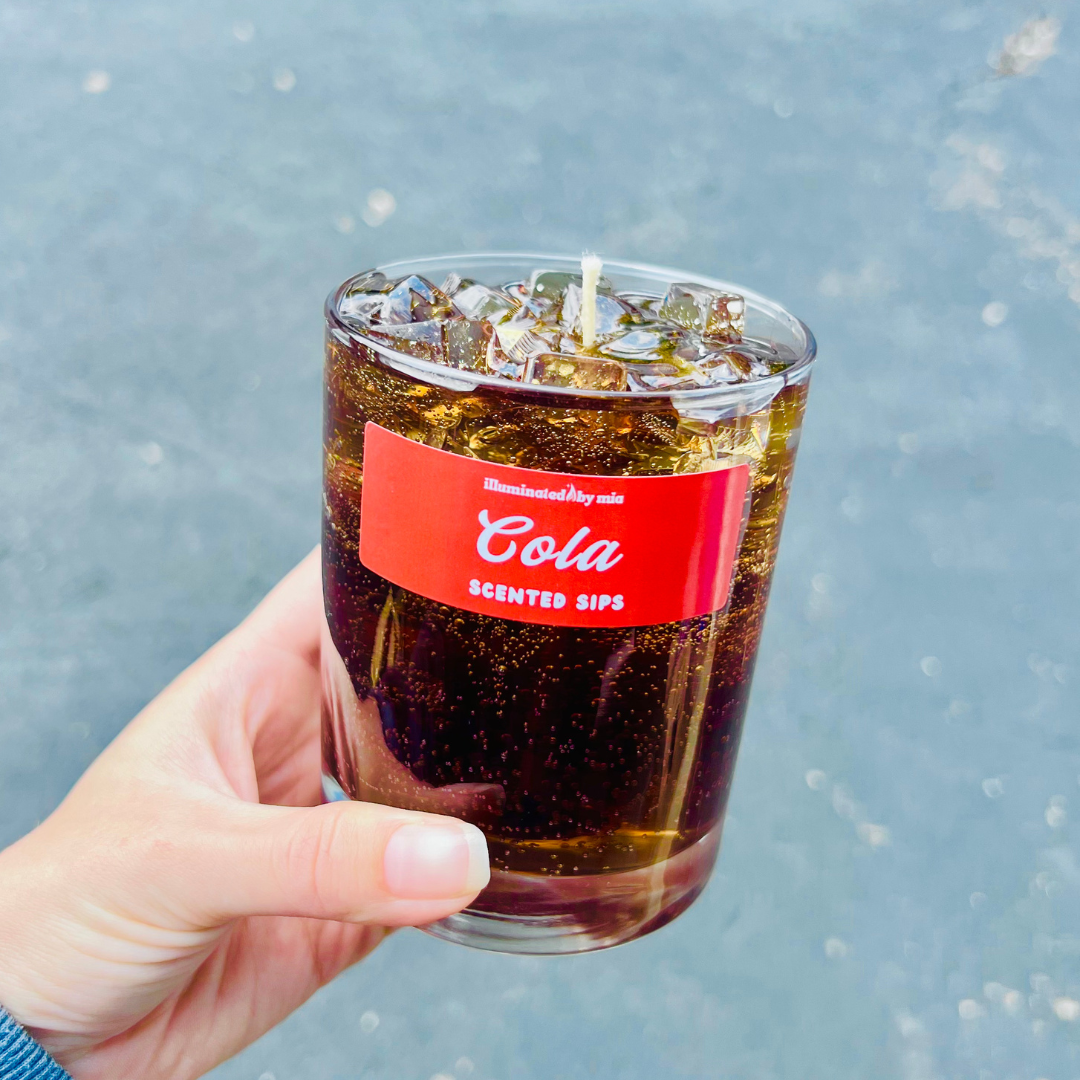 Scented Sips Cola Candle