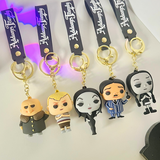 Addams Family Keychains