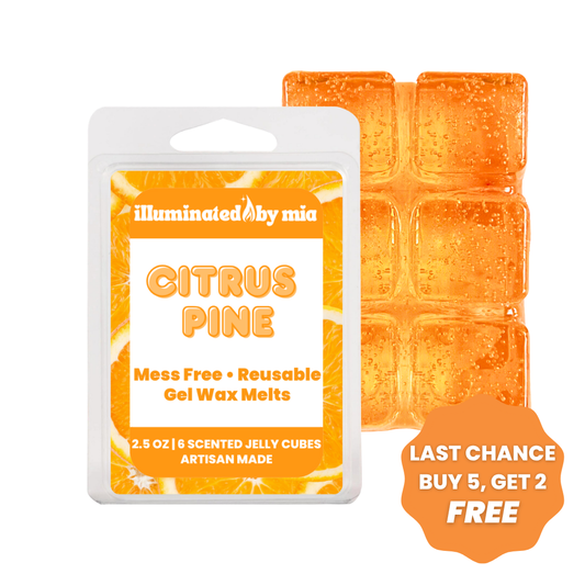 Citrus Pine Gel Wax Melts