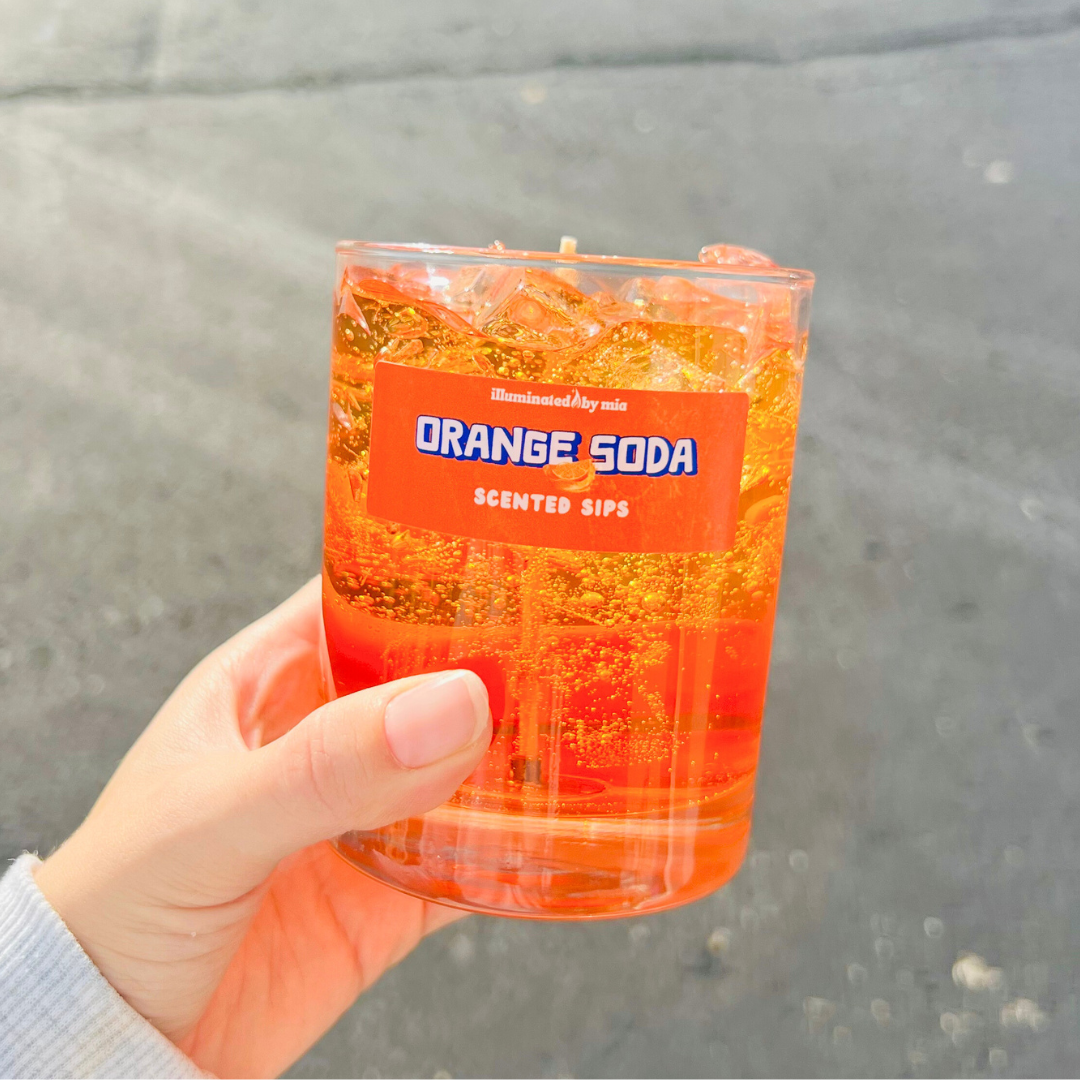 Scented Sips Orange Soda Candle