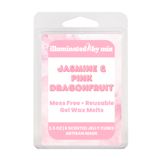 Jasmine & Pink Dragonfruit Gel Wax Melts