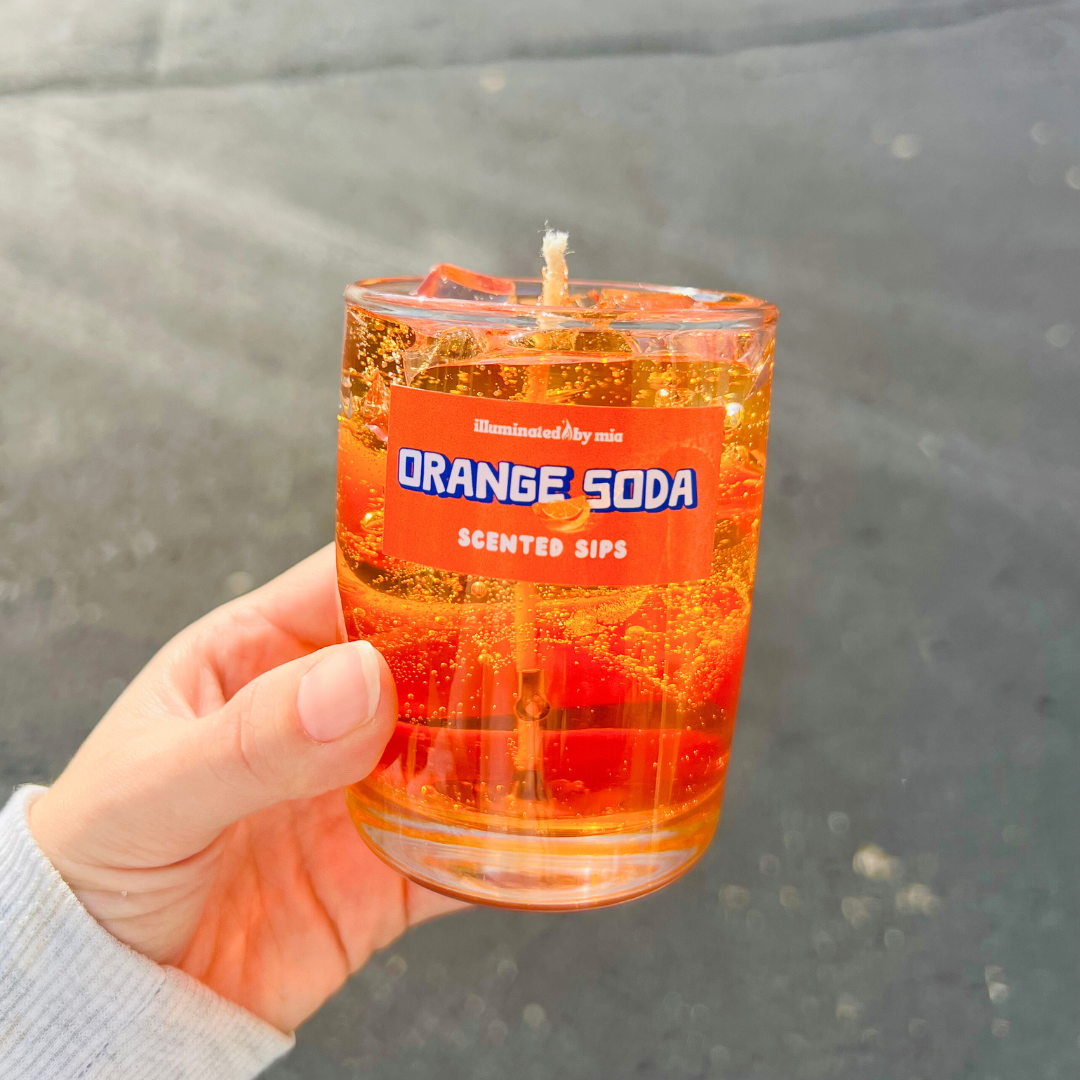 Scented Sips Orange Soda Candle