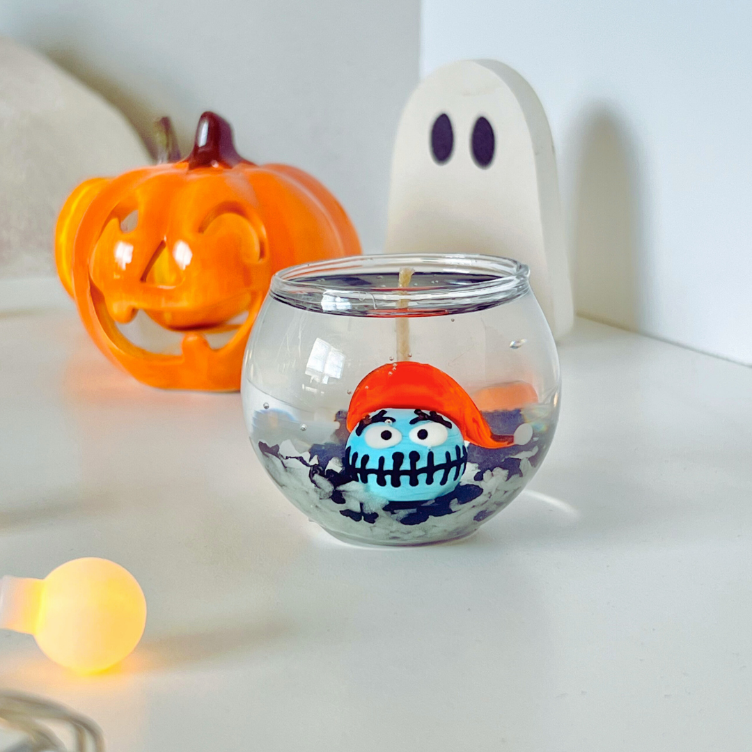 Mini Glow-in-the-Dark Halloween Nightmare Candles