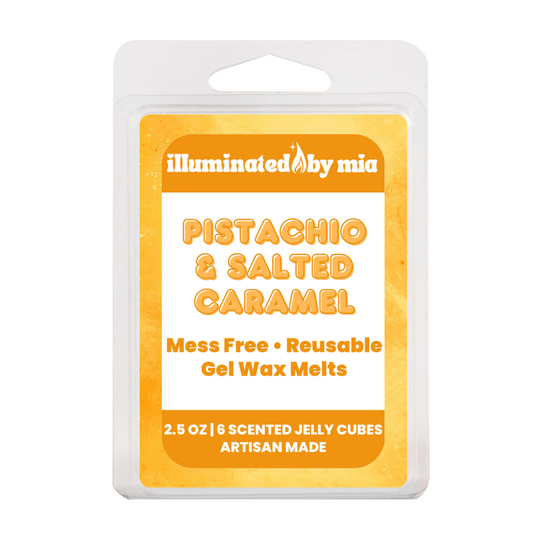 Pistachio & Salted Caramel Gel Wax Melts