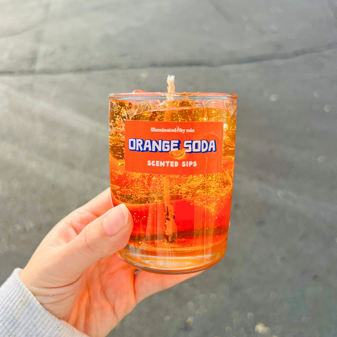 Scented Sips Orange Soda Candle