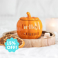 Hello Autumn Pumpkin Tealight Wax Warmer