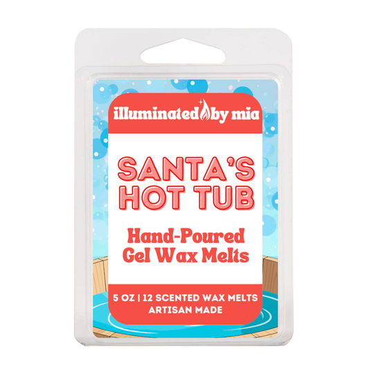 Free Gift Jumbo Sized Santa's Hot Tub Gel Wax Melts