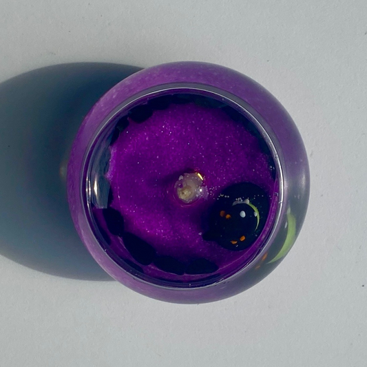 Mini Halloween Friends Witch's Hat Candle