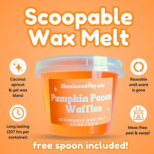 Pumpkin Pecan Waffles Scoopable Wax Melt