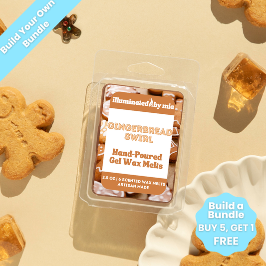 Gingerbread Swirl Gel Wax Melts