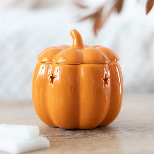 Orange Pumpkin Tealight Wax Warmer