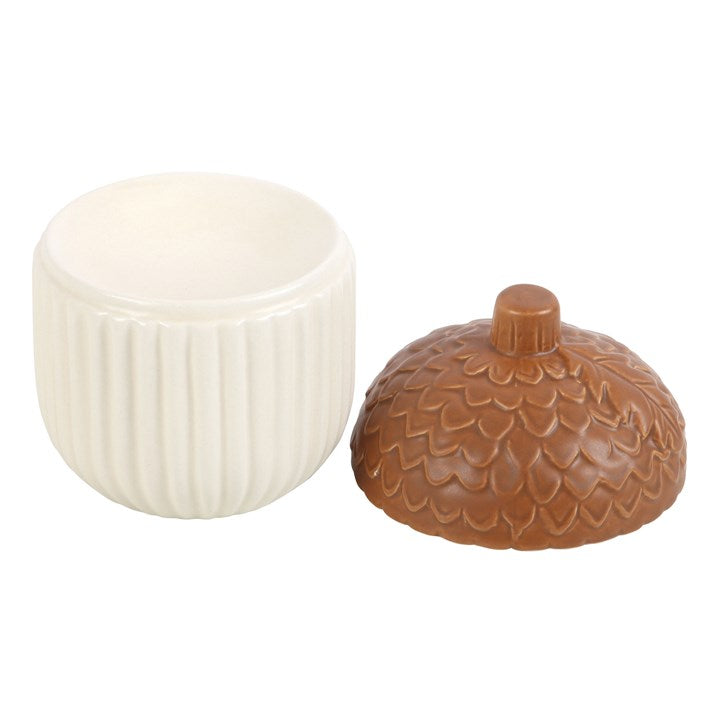 Mini Autumn Acorn Tealight Wax Warmer