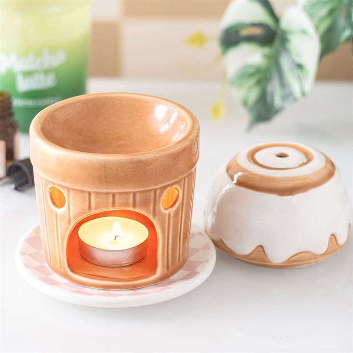 Cinnamon Roll Tealight Wax Warmer