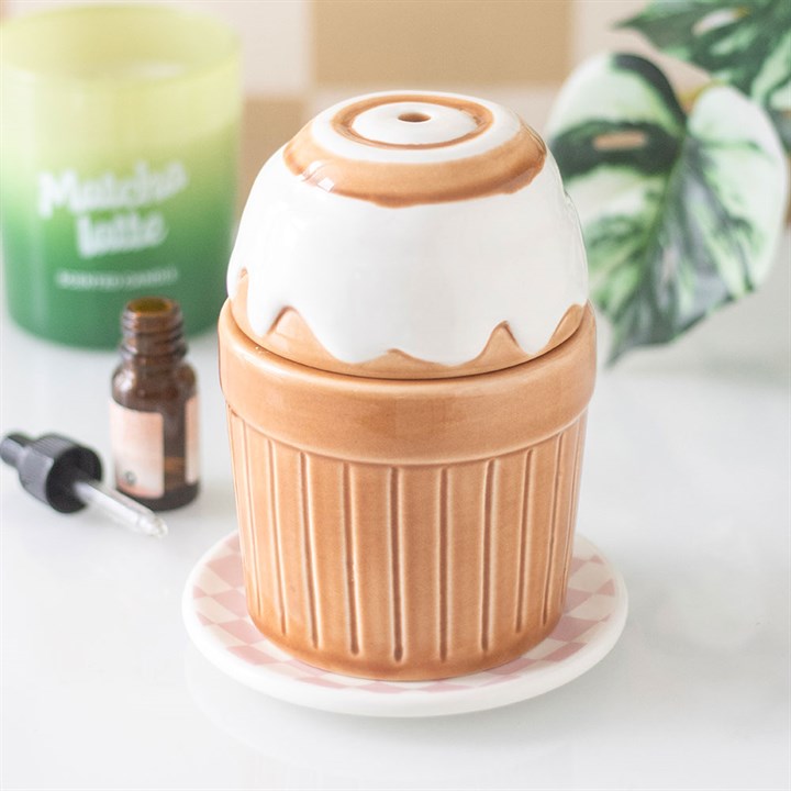 Cinnamon Roll Tealight Wax Warmer