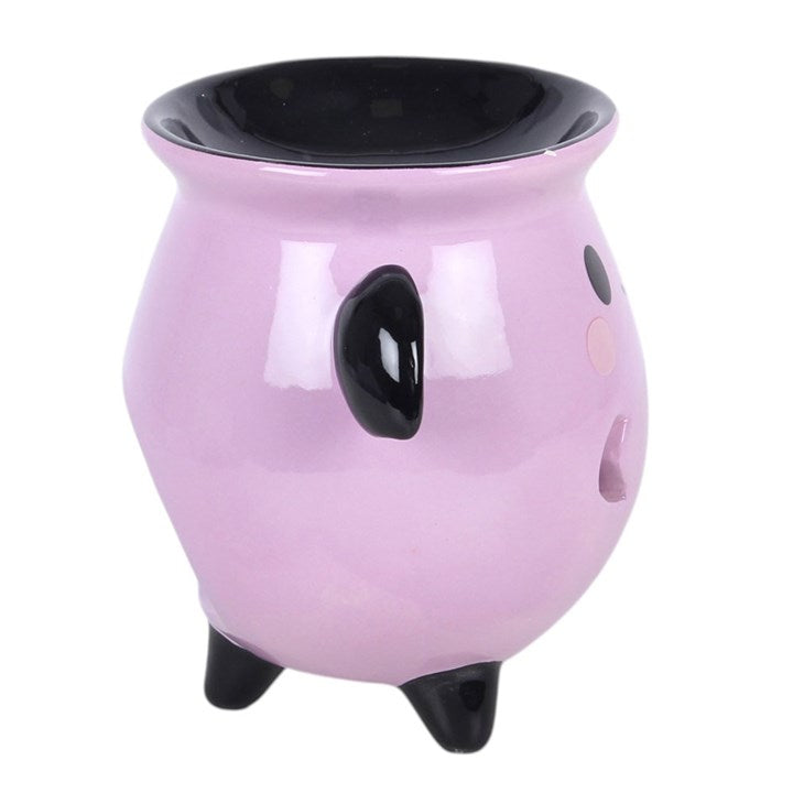 Pastel Bat Brew Cauldron Tealight Wax Warmer