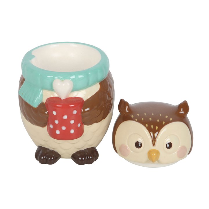 Oliver Owl Tealight Wax Warmer