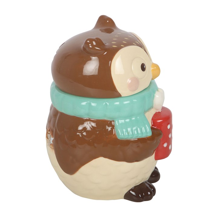 Oliver Owl Tealight Wax Warmer