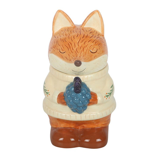 Sweater Fox Tealight Wax Warmer
