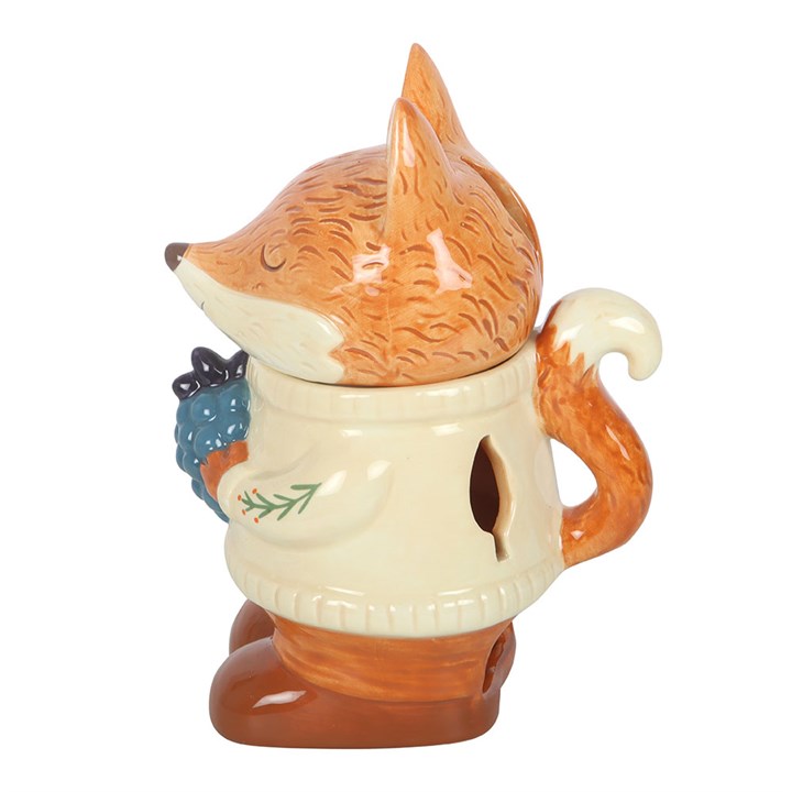 Sweater Fox Tealight Wax Warmer