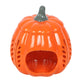 Orange Leaf Cut Out Pumpkin Tealight Wax Warmer