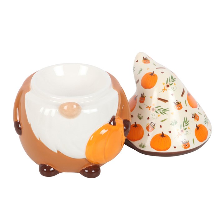 Pumpkin Gnome Tealight Wax Warmer