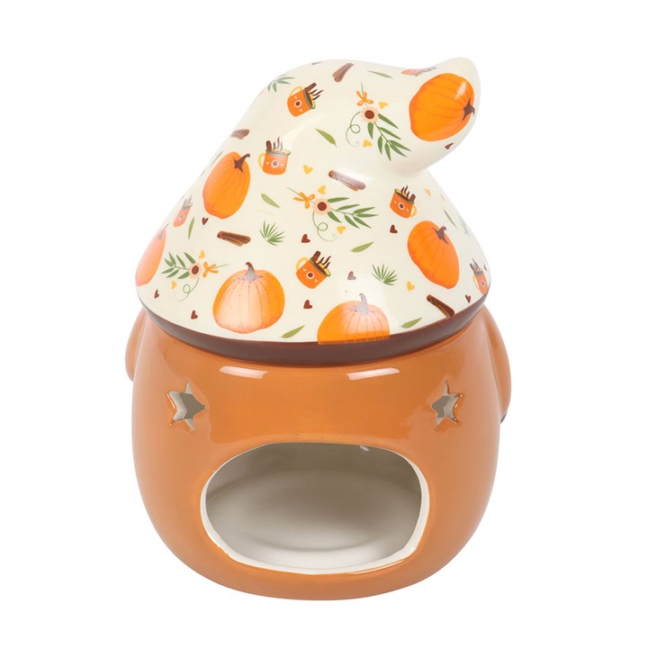 Pumpkin Gnome Tealight Wax Warmer