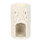 Iridescent White Moon Tealight Wax Warmer