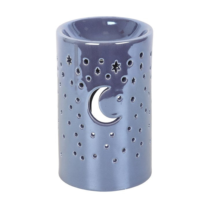 Iridescent Purple Moon Tealight Wax Warmer