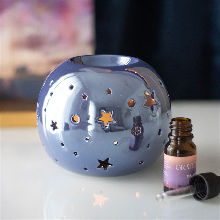 Iridescent Star Tealight Wax Warmer