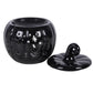 Black Folk Pumpkin Tealight Wax Warmer