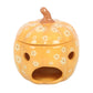 Floral Pumpkin Tealight Wax Warmer