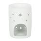 White Sun and Moon Cut Out Tealight Wax Warmer