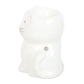 White Happy Cat Tealight Wax Warmer