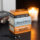 Haunted Library Book Stack Tealight Wax Warmer