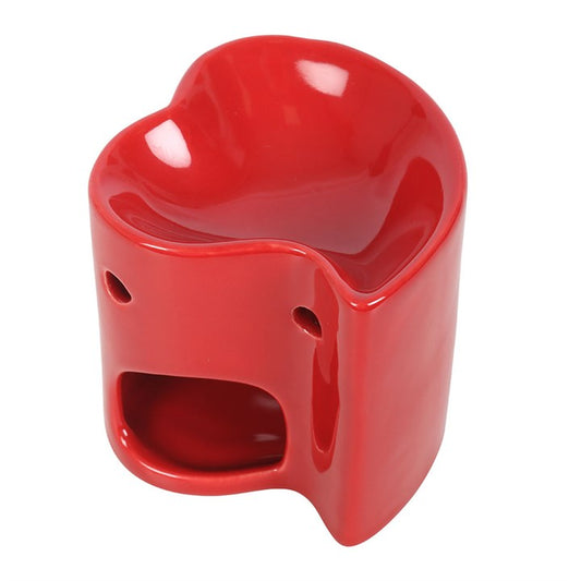 Red Heart Tealight Wax Warmer