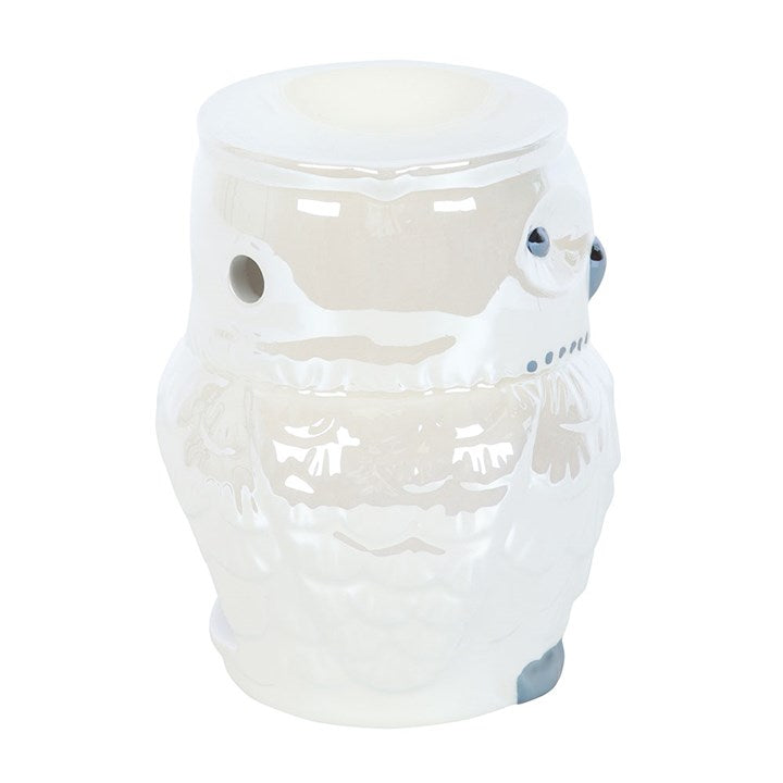 Iridescent Owl Tealight Wax Warmer
